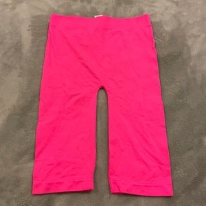 LF Seamless Hot Pink Neon Long Biker Shorts